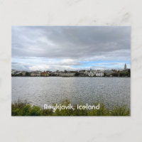 Reykjavik Islande Vue de Tjornin Personnaliser