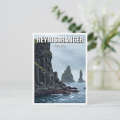 Carte Postale Reynisdrangar Islande Travel (Debout devant)