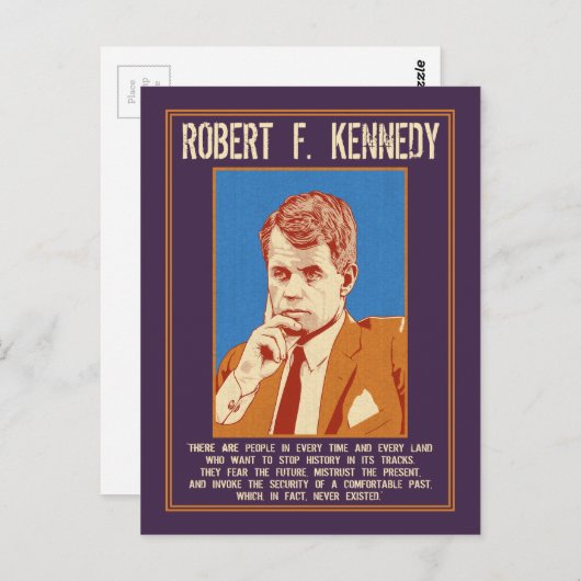 Carte Postale RFK - Futur (Devant / Derrière)
