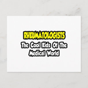 Carte Postale Rheumatologues ... Enfants cool du monde Médicale