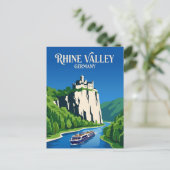 Carte Postale Rhin Allemagne (Debout devant)