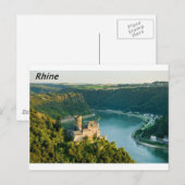 Carte Postale Rhin Allemagne Angie. (Devant / Derrière)