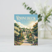 Carte Postale Rhinebeck États-Unis (Debout devant)
