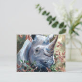 Carte postale Rhino (Debout devant)
