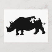 Carte postale Rhino (Devant)