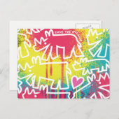 Carte postale Rhino Art 3 (Devant / Derrière)