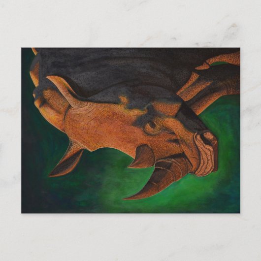 Carte Postale Rhinoceros (Devant)