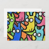 Carte postale RHINOS GRAFFITI (Devant / Derrière)