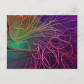 Carte Postale Rhizomes arc-en-ciel (Devant)