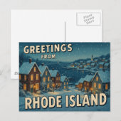 Carte postale RHODE ISLAND (Devant / Derrière)