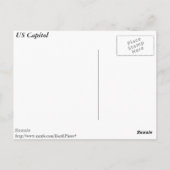 Carte postale Rhode Island Capitol (Dos)