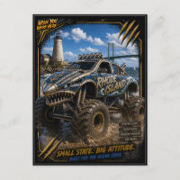 Rhode Island Monster Truck Tout Terrain Art