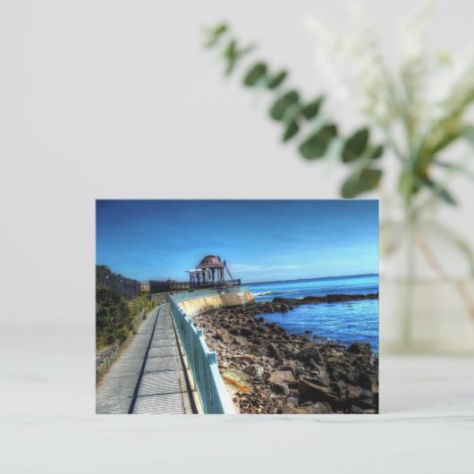 Carte Postale Rhode Island, Newport Cliff Walk - (Debout devant)