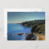 Carte Postale Rhode Island, Newport Cliff Walk - (Devant / Derrière)