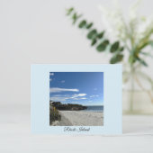 Carte Postale Rhode Island Ocean Cliffside Postcard (Debout devant)