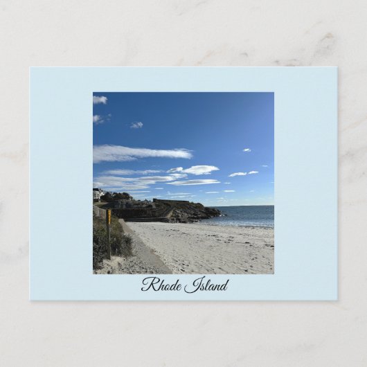 Carte Postale Rhode Island Ocean Cliffside Postcard (Devant)