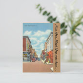 Carte Postale Rhode Island, Thames Street, Newport (Debout devant)