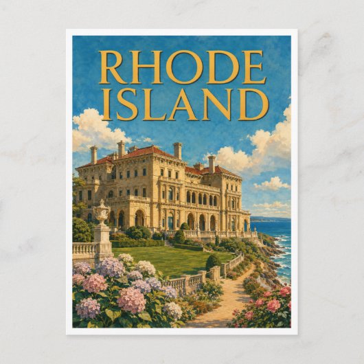 Carte Postale Rhode Island The Breakers GeoSaga (Devant)