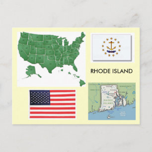 Carte Postale Rhode Island, USA