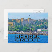 Carte Postale Rhodes (Devant / Derrière)