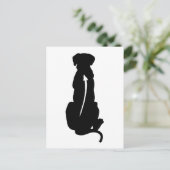 Carte Postale Rhodesian Ridgeback Chien race Spine (Debout devant)