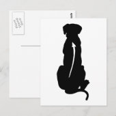 Carte Postale Rhodesian Ridgeback Chien race Spine (Devant / Derrière)