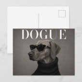 Carte Postale Rhodesian Ridgeback Luxe (Devant / Derrière)