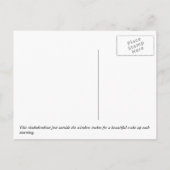 Carte Postale Rhododendron pittoresque (Dos)