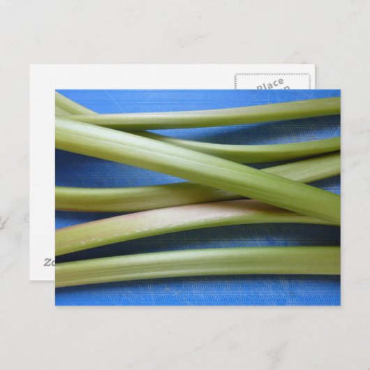 Carte Postale Rhubarb (Devant / Derrière)