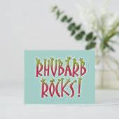 Carte Postale Rhubarb Rocks (Debout devant)