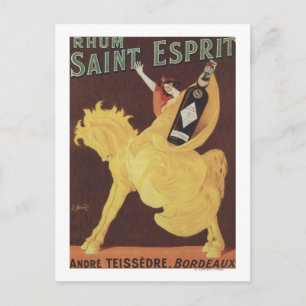 Carte Postale Rhum Saint Esprit - Andre Teissedre Promo
