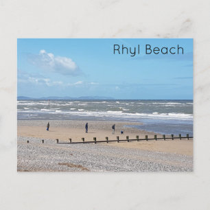 Carte Postale Rhyl Beach
