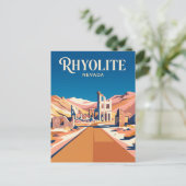 Carte Postale Rhyolite États-Unis (Debout devant)