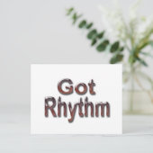 Carte Postale Rhythm2 (Debout devant)