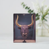 Carte Postale Rhyton en forme de tête de taureau, (Debout devant)