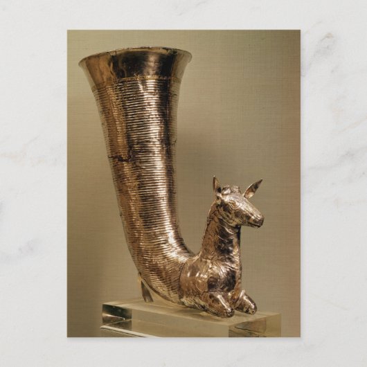 Carte Postale Rhyton sous forme d'ibex, d'Iran (Devant)