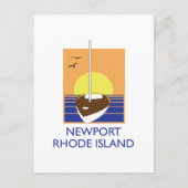 CARTE POSTALE RI NEWPORT (Devant)