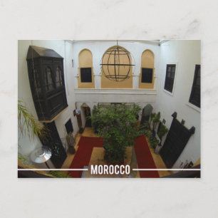 Carte Postale Riad marocain, Marrakech Maroc