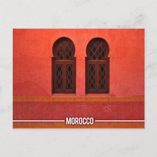 Carte Postale Riad marocain, Marrakech Maroc (Devant)