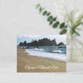 Carte Postale Rialto Beach, Parc National Olympique, Washington (Debout devant)