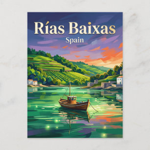 Carte Postale Rías Baixas Espagne