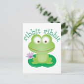 Carte Postale Ribbit (Debout devant)