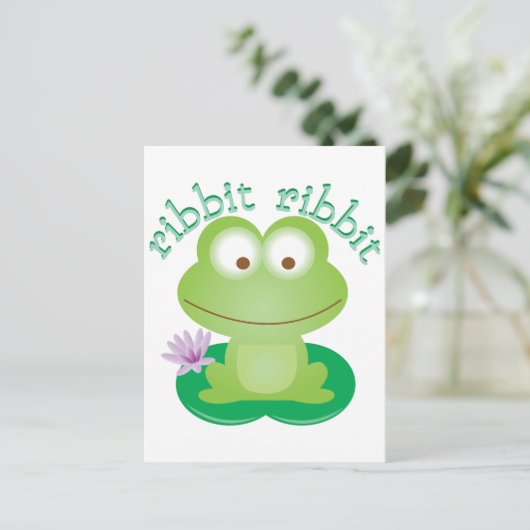 Carte Postale Ribbit (Debout devant)