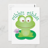 Carte Postale Ribbit (Devant / Derrière)