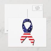 Carte Postale Ribbon USA (Devant / Derrière)