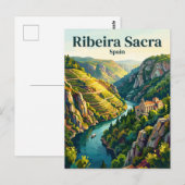 Carte Postale Ribeira Sacra Espagne (Devant / Derrière)