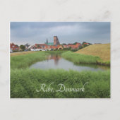 Carte Postale Riberhus et Ribe, Jutland, Danemark (Devant)