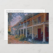 Carte Postale Rice’s-Hughlett’s Tavern c. 1935, Heathsville, VA (Devant / Derrière)