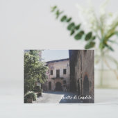 Carte Postale Ricetto di Candelo, Piémont, Italie (Debout devant)