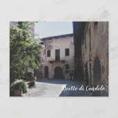 Carte Postale Ricetto di Candelo, Piémont, Italie (Devant)